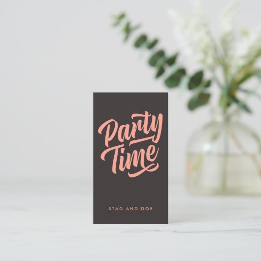Party Time Ticket (Stehend Vorderseite)
