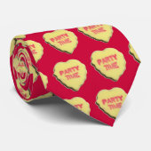 "Party Time" Valentine Candy Hearts Krawatte (Gerollt)