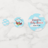 Party-Tisch Confetti Konfetti (Vorderseiten)