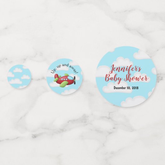 Party-Tisch Confetti Konfetti (Vorderseiten)