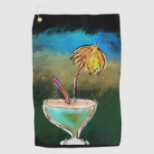 Party Town Golfhandtuch (Vorderseite)