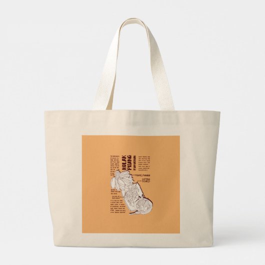 Party-Tragetaschen Jumbo Stoffbeutel (Rückseite)