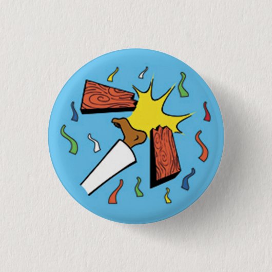 Party-Tritt-Knopf Button (Vorderseite)