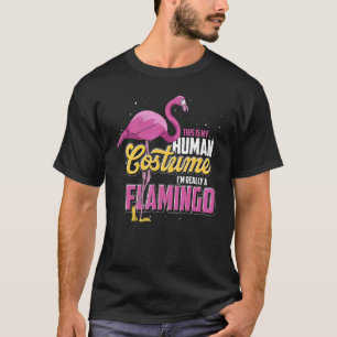 Party Tropisches Tier Flamingo T-Shirt