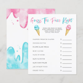 Party über das Eis-Geschlecht schätzt den Preis