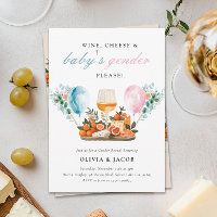 Party über das Geschlecht von Wein und Käse