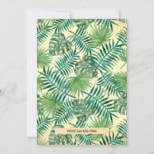 Party über geschlechtsspezifische Unterschiede bei Einladung (Rückseite)