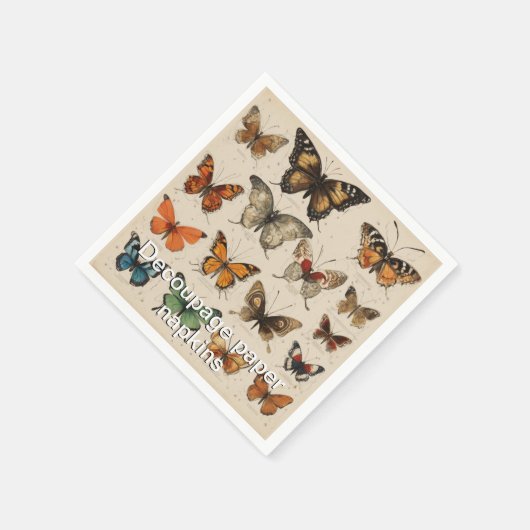 Party und Decodilatatoren Butterfells Servietten (Ecke)