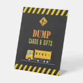 Party- und Geschenkgutscheine Sockelschild (Vorderseite)