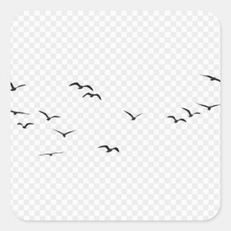 Party- und Handwerksartikel > Bücherzubehör > Boo Quadratischer Aufkleber