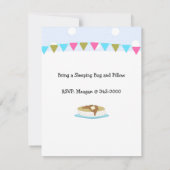 Party- und Pfannkuchenfrühstück Einladung (Rückseite)