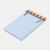 Party und Tanzen Kokopellis Post-it Klebezettel (angewinkelt)