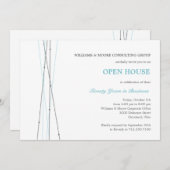 Party- und Veranstaltungseinladung für Linien und  Einladung (Vorne/Hinten)