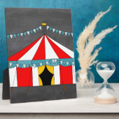 Party und Zelte Fotoplatte (Seite)