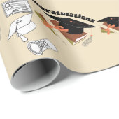 Party unisex einfache Verpackung Geschenkpapier (Rolleneckpunkt)