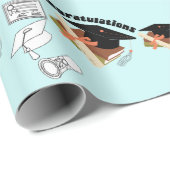 Party unisex einfache Verpackung Geschenkpapier (Rolleneckpunkt)