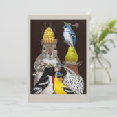 Party unter der flachen Karte der Zufuhr (Stehend Vorderseite)