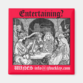 Party, Unterhaltung?, WEINE info@jj... Magnet