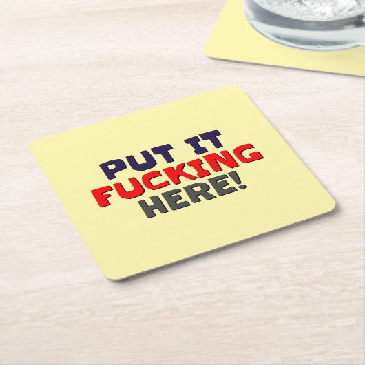 Party Untersetzer (angewinkelt)