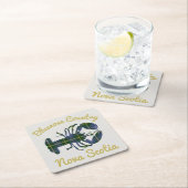 Party-Untersetzer Bluenose Land N.S. Tartan Rechteckiger Pappuntersetzer (Vor Ort)