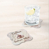 Party Untersetzer Papierkorb Set Kaffee (Vor Ort)