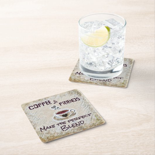 Party Untersetzer Papierkorb Set Kaffeefreunde (Vor Ort)