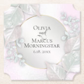 Party Untersetzer | Wispy Pink Shimmer (Vorderseite)