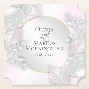 Party Untersetzer   Wispy Pink Shimmer