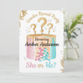 Party-Urlaubskarte für Frauen Feiertagskarte (Stehend Vorderseite)