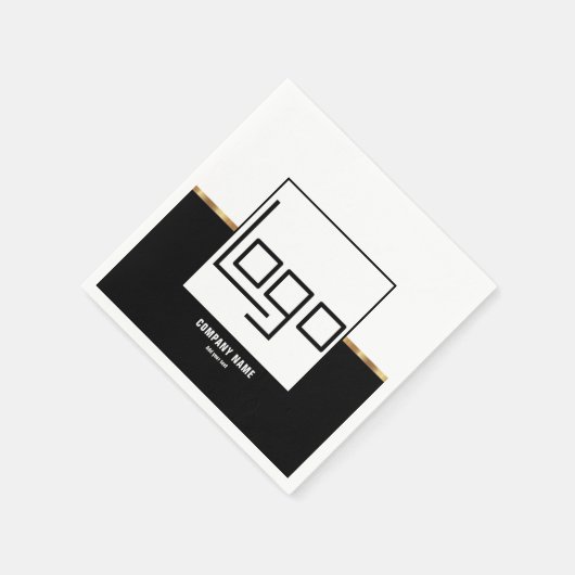 Party-Veranstaltungsmaterial für Markenlogos Serviette (Ecke)