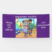 Party Vinyl Banner für den Krebs (Horizontal)