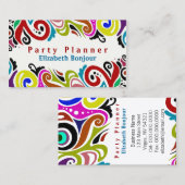 Party ~ Visitenkarte (Vorne/Hinten)