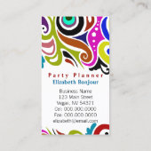 Party ~ Visitenkarte (Rückseite)