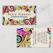 Party ~ Visitenkarte (Vorne/Hinten)