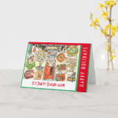 Party von Bruce Tunis Karte (Gelbe Blume)