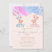 Party von Jungen oder Mädchen Einladung (Vorderseite)