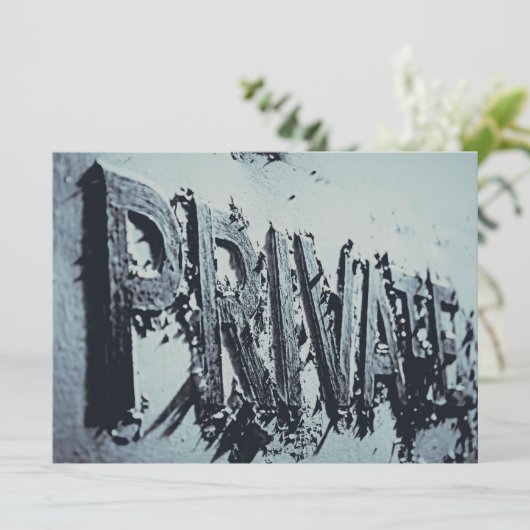 Party von Männern Einladung (Stehend Vorderseite)