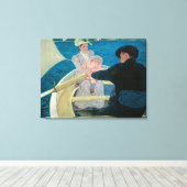 Party von Mary Cassatt, Vintage Kunst Leinwanddruck (Insitu (Holzboden))