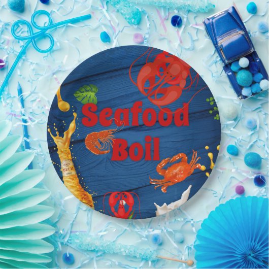 Party von Meeresfrüchten Pappteller (Party)