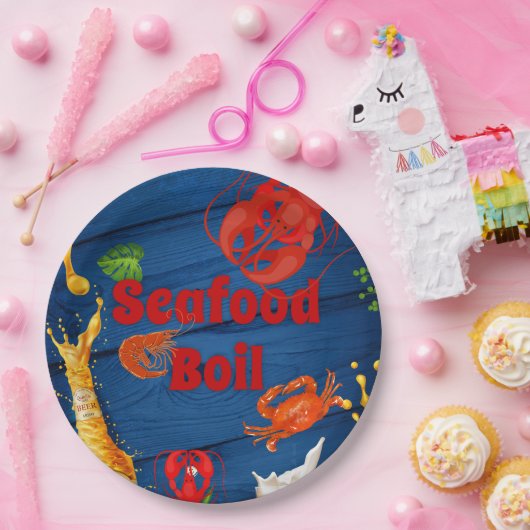 Party von Meeresfrüchten Pappteller (Party)