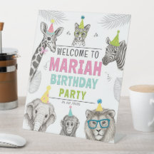 Party von Tieren | Wild Animal Birthday