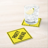 Party vor Papier Untersetzer (Vor Ort)