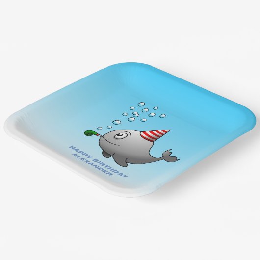 Party-Wal Pappteller (Gewinkelt)