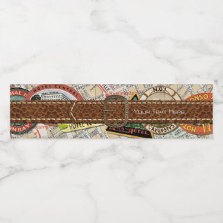 Party Wasser Flasche Etikett