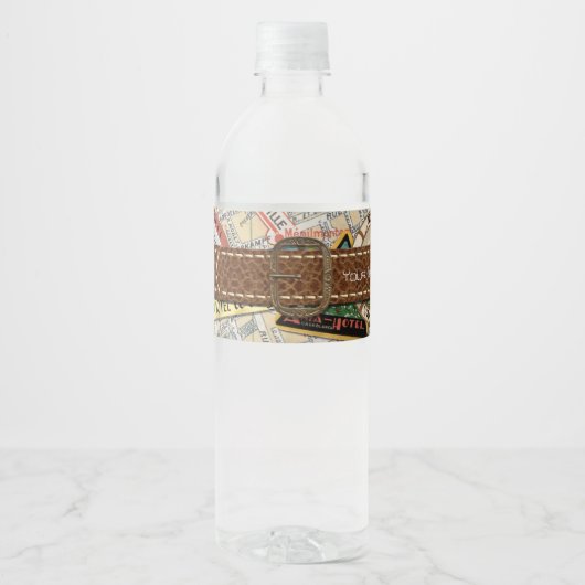 Party Wasser Flasche Etikett (Vorderseite)