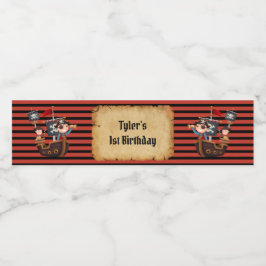 Party Wasser Flasche Wasserflaschenetikett