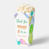 Party Wasserfarbe Pickleball Geburtstag Thema Geschenkschachtel (Geplatzt)