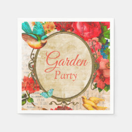 Party Wasserfarben Serviette