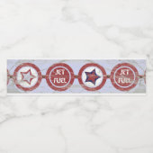 Party-Wasserflasche Wasserflaschenetikett (Einzelnes Label)