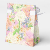 Party Watercolor Garden Blumenzwiebeln Wappen Geschenkschachtel (Rückseite)